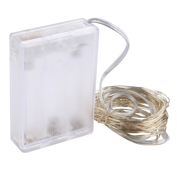 50 LEDs SMD 0603 3 x AA Batteries Box Fairy Lamp Decorative Light, DC 5V, 5m Colorful Light, 5m Pink Light, 5m Green Light, 5m Purple Light, 5m Red Light, 5m White Light, 5m Warm White, 5m Yellow Light, 5m Blue Light