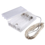 50 LEDs SMD 0603 3 x AA Batteries Box Fairy Lamp Decorative Light, DC 5V, 5m Colorful Light, 5m Pink Light, 5m Green Light, 5m Purple Light, 5m Red Light, 5m White Light, 5m Warm White, 5m Yellow Light, 5m Blue Light