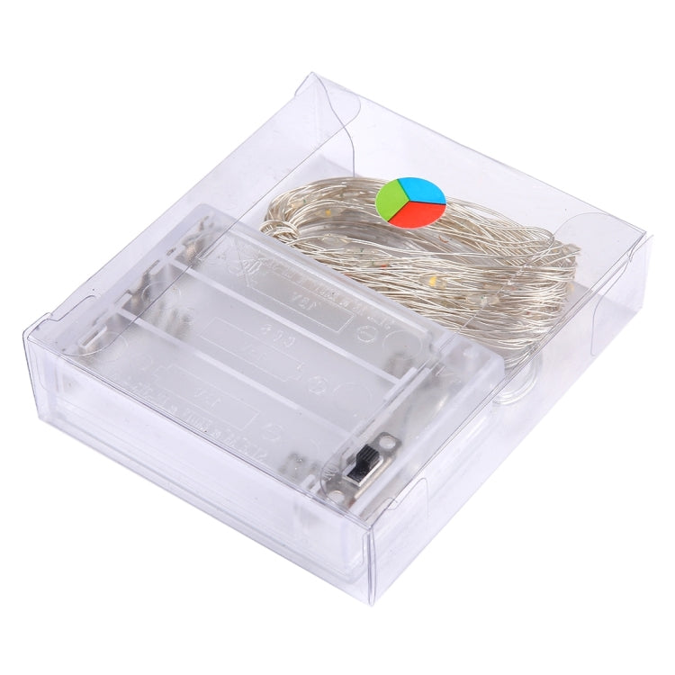 50 LEDs SMD 0603 3 x AA Batteries Box Fairy Lamp Decorative Light, DC 5V, 5m Colorful Light, 5m Pink Light, 5m Green Light, 5m Purple Light, 5m Red Light, 5m White Light, 5m Warm White, 5m Yellow Light, 5m Blue Light