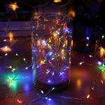 50 LEDs SMD 0603 3 x AA Batteries Box Fairy Lamp Decorative Light, DC 5V, 5m Colorful Light, 5m Pink Light, 5m Green Light, 5m Purple Light, 5m Red Light, 5m White Light, 5m Warm White, 5m Yellow Light, 5m Blue Light
