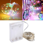 50 LEDs SMD 0603 3 x AA Batteries Box Fairy Lamp Decorative Light, DC 5V, 5m Colorful Light, 5m Pink Light, 5m Green Light, 5m Purple Light, 5m Red Light, 5m White Light, 5m Warm White, 5m Yellow Light, 5m Blue Light