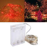 50 LEDs SMD 0603 3 x AA Batteries Box Fairy Lamp Decorative Light, DC 5V, 5m Colorful Light, 5m Pink Light, 5m Green Light, 5m Purple Light, 5m Red Light, 5m White Light, 5m Warm White, 5m Yellow Light, 5m Blue Light