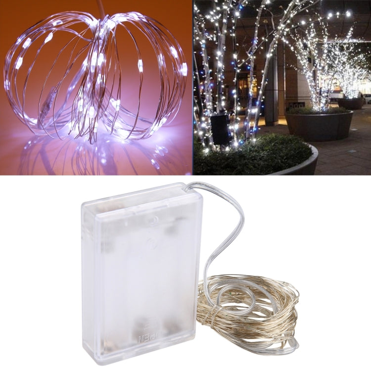 50 LEDs SMD 0603 3 x AA Batteries Box Fairy Lamp Decorative Light, DC 5V, 5m Colorful Light, 5m Pink Light, 5m Green Light, 5m Purple Light, 5m Red Light, 5m White Light, 5m Warm White, 5m Yellow Light, 5m Blue Light