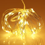 50 LEDs SMD 0603 3 x AA Batteries Box Fairy Lamp Decorative Light, DC 5V, 5m Yellow Light, 5m Blue Light, 5m Colorful Light, 5m Pink Light, 5m Green Light, 5m Purple Light, 5m Red Light, 5m White Light, 5m Warm White