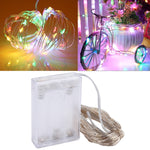 100 LEDs SMD 06033 x AA Batteries Box Fairy Lamp Decorative Light, DC 5V, 10m Red Light, 10m White Light, 10m Warm White, 10m Yellow Light, 10m Blue Light, 10m Colorful Light, 10m Pink Light, 10m Green Light, 10m Purple Light