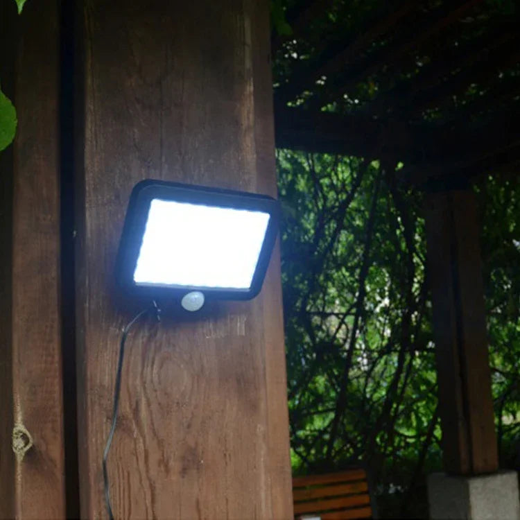 Solar Wall Light COB Separate Human Body Induction Garden Light Waterproof Outdoor Lighting Street Light, 100 COB