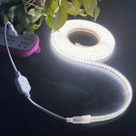 10m SMD 2835 1200 LEDs Strip Light, AC 220V-240V, EU Plug, 10m