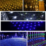 200 LEDs Reticular String Light with End Joint & Multi-function Controller, Warm White EU Plug, Blue Light EU Plug, Colorful Light EU Plug, Purple Light EU Plug, White Light EU Plug