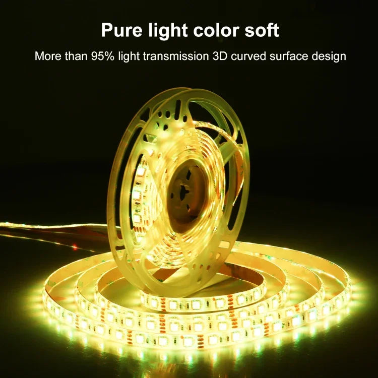 300 LEDs SMD 5050 Colorful Light APP Remote Control Works with Alexa & Google Home