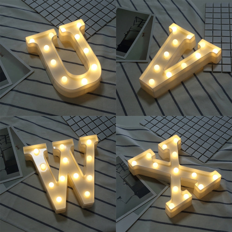 Dry Battery Powered Warm White Standing Hanging LED Holiday Light, N, A, O, B, C, P, D, Q, E, R, F, G, T, U, I, V, J, W, X, K, L, M, Z