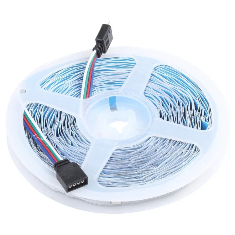 10m 300 LEDs SMD 5050 IP44 Waterproof RGB Light Strip with 24-keys Remote Control, EU Plug, 10m 300 LEDs IP44