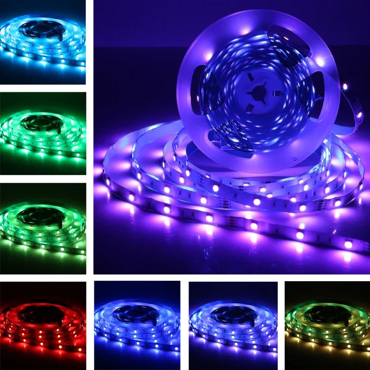 20m 1200 LEDs SMD 2835 IP65 Waterproof RGB Light Strip with 44-keys Remote Control, EU Plug, 20m 1200 LEDs IP65
