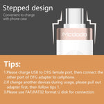 Mcdodo OT-1942 USB-C / Type-C to USB 3.0 AF Data Transmission Charging OTG Adapter