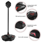 G55 Capacitive Gaming Microphone with LED Indicator