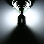 H4 DC12V / 7.4W Motorcycle LED Headlight with 24LEDs SMD-3030 Lamp Beads, H4 Style 2 (White Light), H4 Style 2 (Yellow + White)