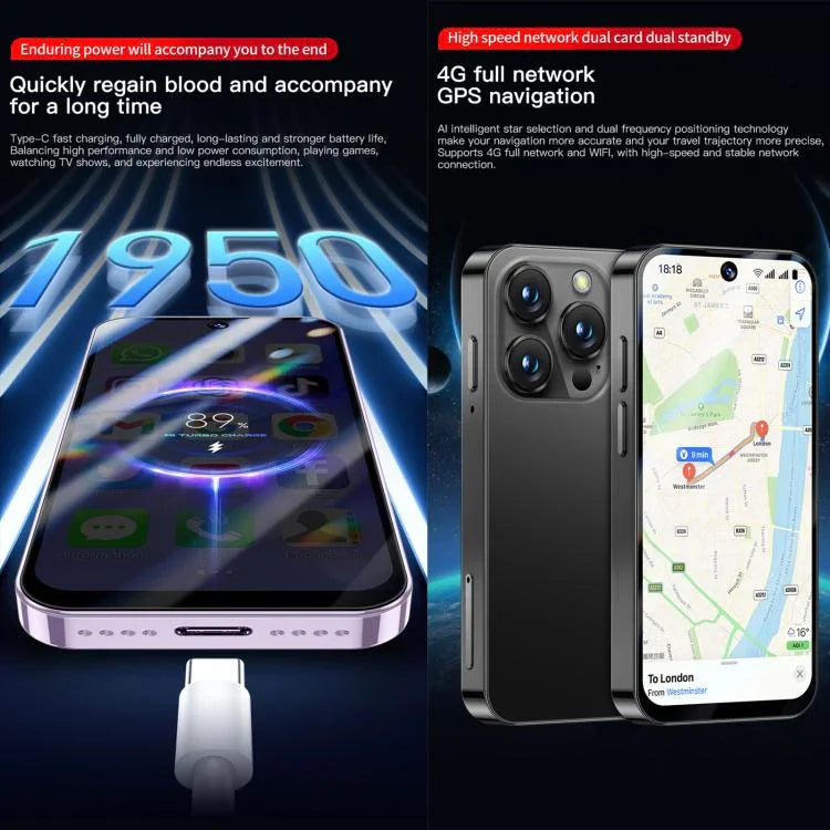 SOYES XS19 Pro, 3GB+32GB, 3.8 inch Android 12.0 MTK6762 Quad Core, Network: 4G, Dual SIM, GPS, OTG, Support Google Play Store, 3GB+32GB