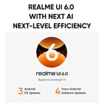 Realme 15T, 8GB+128GB, Screen Fingerprint Identification, 6.57 inch Realme UI 6.0 Android 15 MediaTek Dimensity 6400 Max Octa Core, NFC, Network: 5G, 8GB+128GB