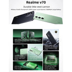 Realme V70, 8GB+256GB, 6.67 inch Realme UI 6.0 Android 15 Dimensity 6300 5G Octa Core, Network: 5G, 8GB+256GB