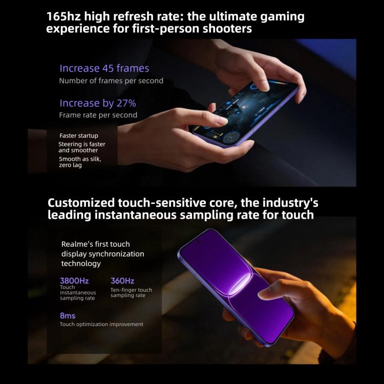 Realme Neo8, 12GB+256GB, Ultrasonic Screen Fingerprint, 6.78 inch Realme UI 7.0 Snapdragon 8 Gen 5 Octa Core, OTG, NFC, Network: 5G, 12GB+256GB
