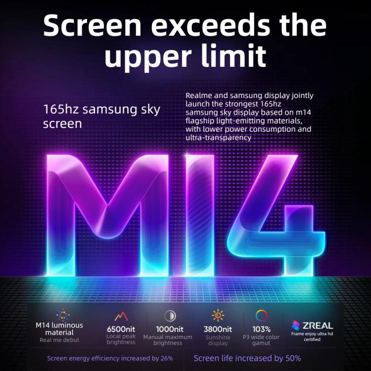 Realme Neo8, 16GB+1TB, Ultrasonic Screen Fingerprint, 6.78 inch Realme UI 7.0 Snapdragon 8 Gen 5 Octa Core, OTG, NFC, Network: 5G, 16GB+1TB