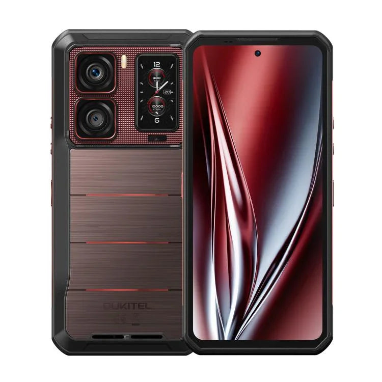 Oukitel WP300 Rugged Phone with Watch, 12GB+512GB, 6.8 inch Android 15 MediaTek Dimensity 7050 Octa Core, NFC, OTG, Network: 5G