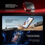 Oukitel WP300 Rugged Phone with Watch, 12GB+512GB, 6.8 inch Android 15 MediaTek Dimensity 7050 Octa Core, NFC, OTG, Network: 5G