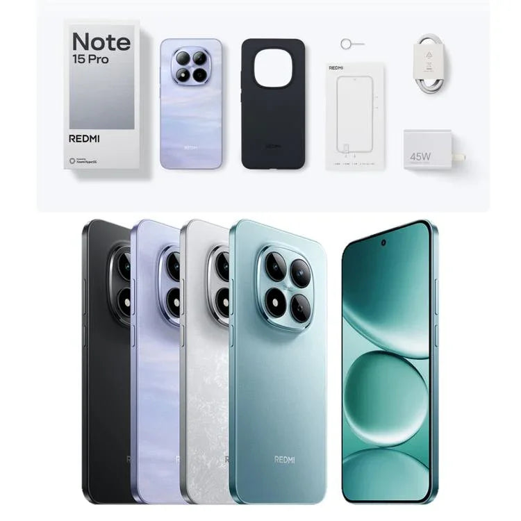 Xiaomi Redmi Note 15 Pro 5G, 8GB+256GB, 6.83 inch Xiaomi HyperOS 2 Dimensity 7400-Ultra Octa Core, Network: 5G, NFC, 8GB+256GB