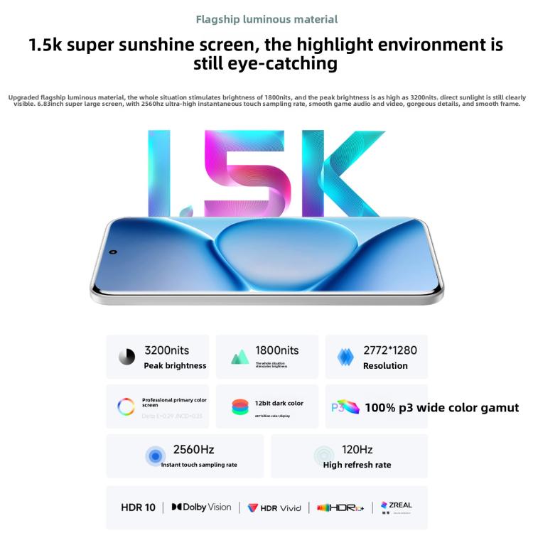 Xiaomi Redmi Note 15 Pro+ 5G, 12GB+256GB, 6.83 inch Xiaomi HyperOS 2 Snapdragon 7s Gen 4 Octa Core, Network: 5G, NFC, 12GB+256GB