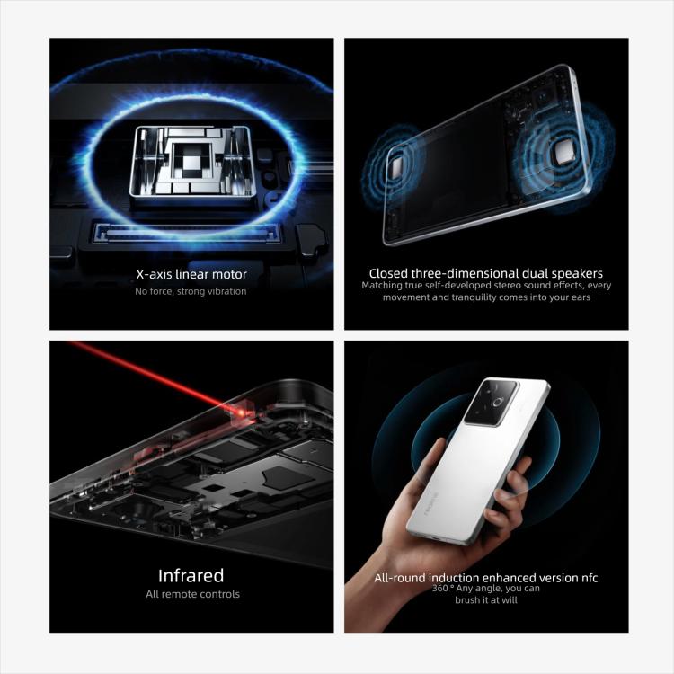 Realme GT7, 16GB+512GB, 6.8 inch Android 15 / Realme UI 6.0 MediaTek Dimensity 9400+ Octa Core, NFC, Network: 5G, Support Google Play, 16GB+512GB