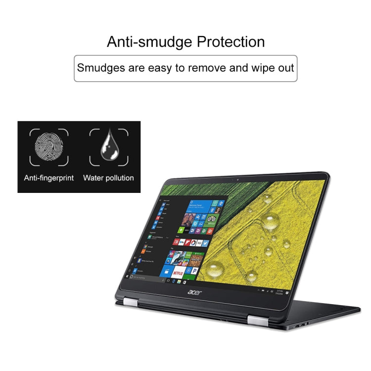 Laptop Screen HD Tempered Glass Protective Film for Acer Spin 7 Laptop - SP714-51-M5CD 14 inch, For Acer Spin 7 Laptop - SP714-51-M5CD 14 inch