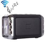 LN-22 DC 5V Portable Wireless Speaker with Hands-free Calling & Dual Colorful LED Light, Support USB & TF Card & 3.5mm Aux, LN-22