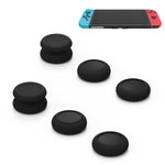 Left + Right Gamepad Rocker Cap Button Cover for Switch, For Switch(Black), For Switch(Blue + Magenta), For Switch(Red)