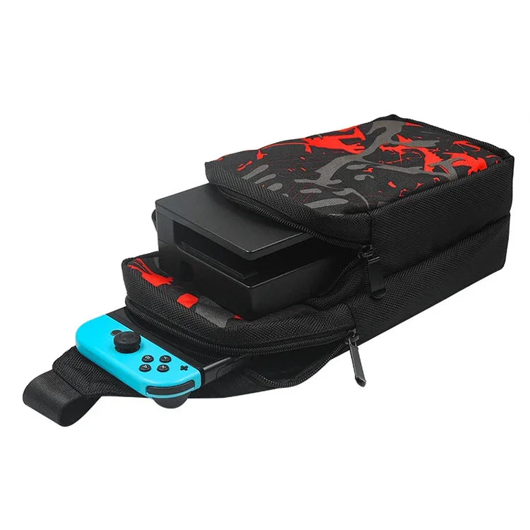 iplay HBS-167 Portable Shoulder Crossbody Storage Bag for Nintendo Switch, HBS-167