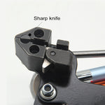 Zip Tie Automatic Tension Cut off Gun Special Pliers Fastening Tool for Stainless Steel Cable Tie with a Width of 4.6-12mm, XN-LQG