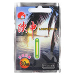 10 Packs OCEAN SUN Luminous Float Night Fishing Light Stick, Visibility: 30m, Size: 4.5 x 37mm, Visibility: 30m