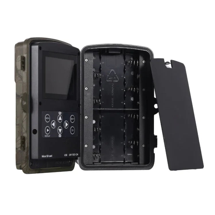 HC801A 8MP Waterproof IP65 IR Night Vision Security Hunting Trail Camera, Novatek 96650 Program, 120 Degree Wide Angle, 110 Degree PIR Sensing Angle, HC801A