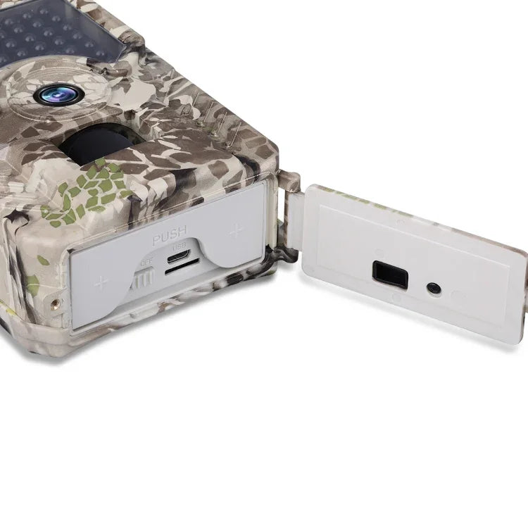 PR-200 IP54 Waterproof IR Night Vision Security Hunting Trail Camera, 120 Degree Wide Angle,100 Degree PIR Sensing Angle, PR200