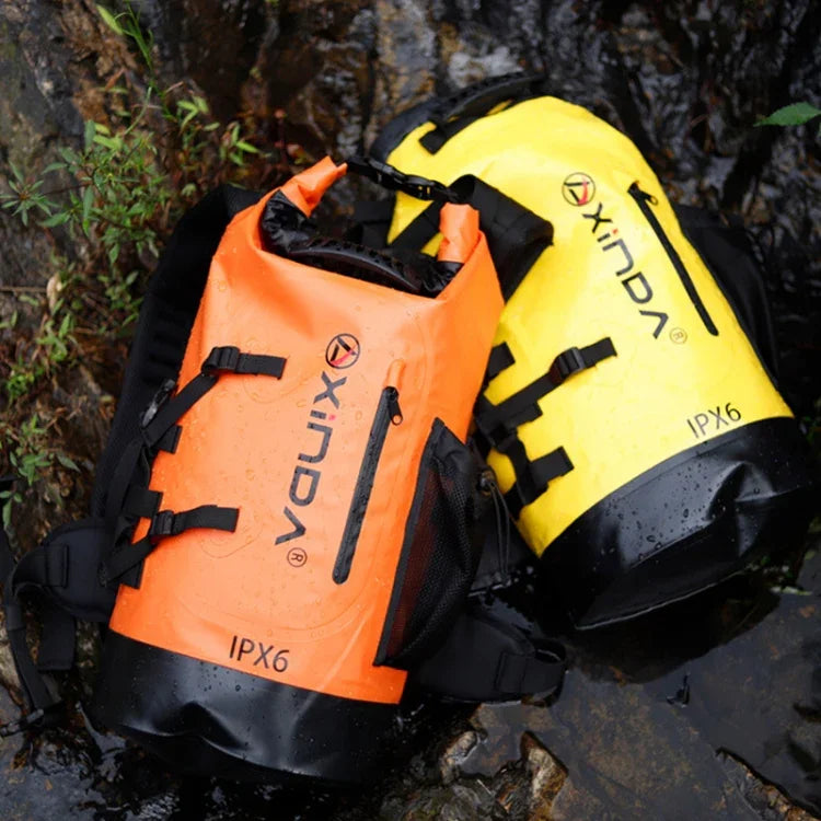XINDA H-BAG03 30L Outdoor Waterproof Upstream Storage Shoulder Mountaineering Bag, 30L
