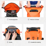XINDA H-BAG03 20L Outdoor Waterproof Upstream Storage Shoulder Mountaineering Bag, 20L