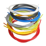 Universal Bicycle Brake Cable Tube Set, Orange, Green, Grey, Blue, Red, White, Yellow, Black