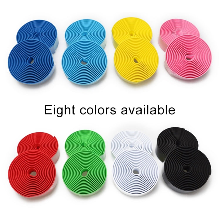 1 Pair Cycling Road Bike Sports Bicycle Cork Handlebar Tape Wrap + 2 Bar Plug, 2m Green, 2m Blue, 2m Red, 2m White, 2m Yellow, 2m Black, 2m Pink