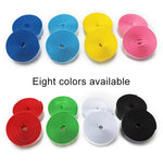 1 Pair Cycling Road Bike Sports Bicycle Cork Handlebar Tape Wrap + 2 Bar Plug, 2m Red, 2m White, 2m Yellow, 2m Black, 2m Pink, 2m Green, 2m Blue
