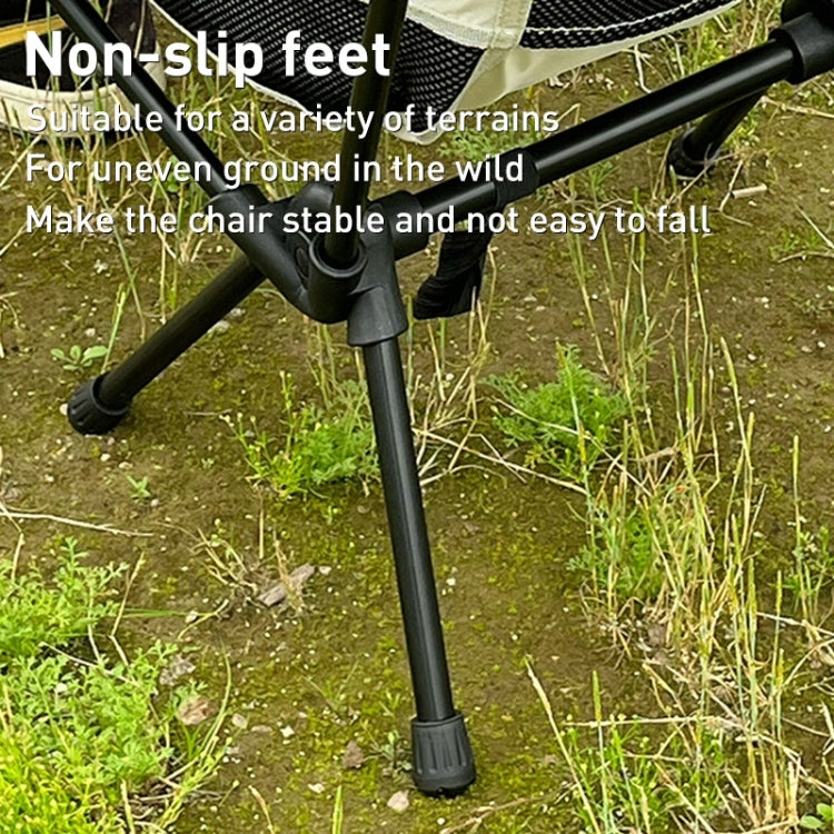 Large Outdoor Camping Leisure Beach Portable Folding Chair, Large (White), Large(Black), Large(Grey), Large(Navy Blue)