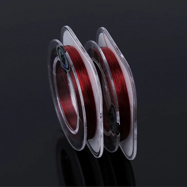 1.5C 0.203mm 2.46kg Nodules Tension 2.99kg Straight Line Tension 50m Strong Imported Raw Silk Nylon Fishing Line, 1.5C/0.203mm