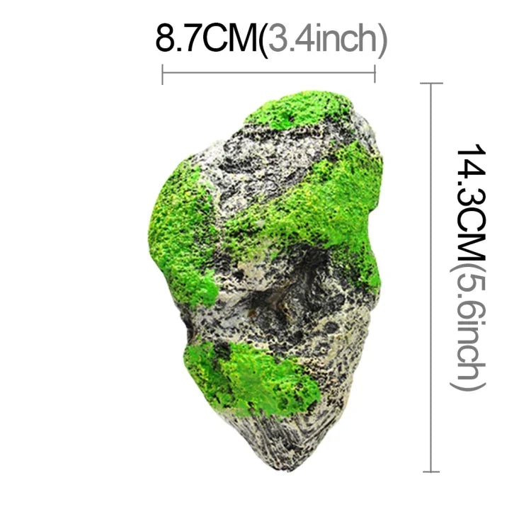 Aquarium Decoration Floating Pumice Suspended Stone Artificial Fish Tank Acuarios Moss Flying Rock Aquatic Ornament Landscape, Middle Size: 8.7 x 14.3cm, Floating Stone Middle Size: 8.7 x 14.3cm