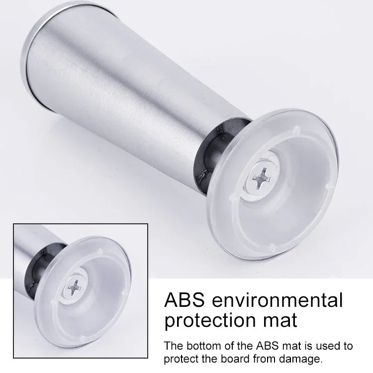 Stainless Steel Thickened Adjustable Foot Cup Type Cupboard Foot, 100mm, 100mm