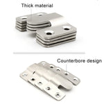 30 PCS Stainless Steel Picture Frame Hanging Code Mirror Fastener, Size: S, S 30 PCS