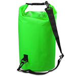 Outdoor Waterproof Single Shoulder Bag Dry Sack PVC Barrel Bag, Capacity: 10L, Capacity: 10L (Pink), Capacity: 10L (Dark Blue), Capacity: 10L (Orange), Capacity: 10L (Green), Capacity: 10L (Sky Blue), Capacity: 10L (Yellow), Capacity: 10L (Black)