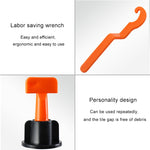 50 PCS Leveler Clip Leveling Device Paving Tile Positioning Aids, Positioning Aids