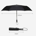 Automatic Lightweight Portable Three Folding Waterproof Anti-UV Umbrella